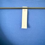 Last Tango Long Sleeve Sheath Dress with Overlay in Cobalt Blue Photo 5