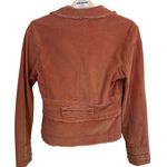 Courduroy Salmon Y2K Blazer Jacket Orange Size L Photo 2