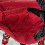 Rosetti Elegant Red Crocodile-Embossed Handbag Photo 9