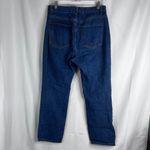 SheIn Denim Blue Jeans Baggy Ripped High Rise Boyfriend Style Size Large Photo 1