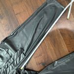 Who What Wear Pleather Faux Leather Paper Bag Waist Barrel Pants Size Medium Photo 4