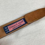 Vineyard Vines Womens XS Navy Blue 100% Leather Surcingle Belt Preppy Ivy League Photo 4