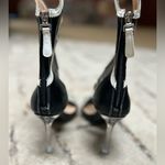 Open Toe Cowboy Boot Sandals Silver Size 7.5 Photo 6