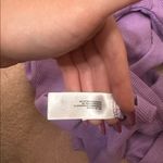 Old Navy Longsleeve Waffle Crew Lounge Shirt French Violet Stretch Photo 6