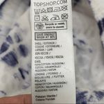 Topshop Tie Dye Embroidered Eyelet Cutwork Shorts Photo 10