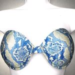 Indah  Snake Print Underwire Padded Bikini Top Photo 0