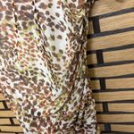 Cable & Gauge Cable‎ & Gauge Animal Print Mesh Top Size Medium Photo 4