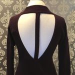 Kaisely Dark Purple Knit Medium Dress Photo 44