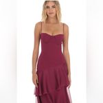 Lucy in the Sky  long ruffle maxi dress Photo 2