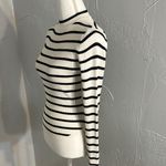 Madden Girl  Black and White Striped Sweater Photo 2