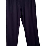 Chico's  Zenergy Womens Pants Size XS Blue Pull On Ruched Hem Mid Rise Pants NWT Photo 0