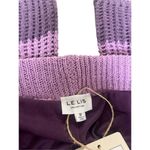 Le lis  sweater knit pants purples Med NWT Photo 4