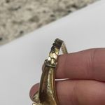 Swavorski Beautiful Signed Swarovski Costume Necklace Gold Tone Black Enamel Bow / Crystal Photo 11