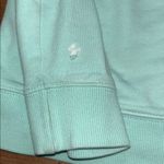 Vineyard Vines  Mint & Blue Quarter-Zip Pullover Women’s Shep Sweatshirt Sz Small Photo 5