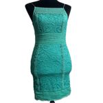 Topshop  Crochet Mini Dress women’s size 2, spaghetti‎ strap, zip closure Photo 1