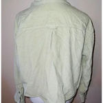 American Eagle Light Green Corduroy Jacket Photo 2