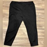 The Pioneer Woman Black Faux Suede Cropped Pants Size 2X Photo 2