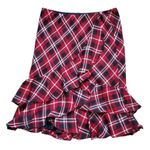 Polo Ralph Lauren Women Medium Black Red Buffalo Plaid A Photo 5