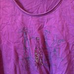 Christopher & Banks  Maroon Graphic Tee. XL Photo 1