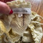 Ruffled yellow lace Crop Top Photo 4