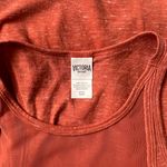 Victoria's Secret Sport Orange Mesh Deep V Neck Tank Top Photo 7