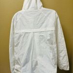 Tommy Hilfiger Women Windbreaker Rain White Hooded Jacket New Size M Photo 5