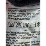 Banana Republic Navy Shift Dress Bell Sleeve Pearl Button Detail Size 8 Evening Photo 8