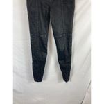 Free People Coated Seamed Black Jeggings Size 26 Photo 1