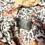 Torrid Babydoll Crinkle Gauze Smocked Cold Shoulder Top size 5 Photo 6