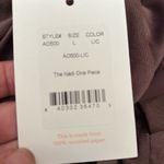 ANDIE The Nadi One Piece Swimsuit Licorice Purple size L NWT Photo 8