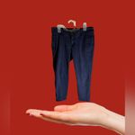 Gap Khakis by Vintage Rolled Crop in Blue GAPNavy Blue Trouser Pants 4-Pockets 0 Photo 1