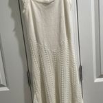 Freshman 1996 White Crochet Knit Dress Photo 2