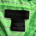 Steve Madden Infinity Scarf Green Grey Stripe Photo 1