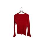 DKNY Long Sleeve Cut Out Ribbed Sweater Size XL Photo 5