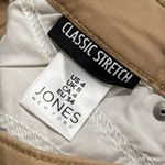 Jones New York  size 4 bleecker skinny ankle pebble color pants cotton blend nwt Photo 8