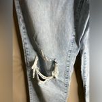 Garage denim wide leg distressed jeans high rise 1/25 Photo 9