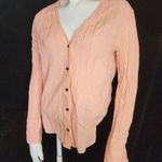 Treasure & Bond Pink Button Down Top that Ties in the Back (XS) Photo 0