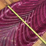 SheIn red gold dress Photo 6