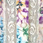 Zimmermann  Halliday Floral Lace Trim Balloon Sleeve Cotton Shirt 8 US NWT Photo 7