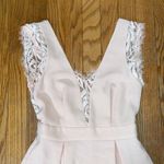 BCBGeneration  Lace Trim Mini‎ Dress  Petal Pink size 0 NWT romantic Photo 3