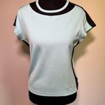 Avia Blue and Black Y2K Fitted Short Sleeve Tee M Photo 1