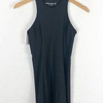 Outdoor Voices NWT Athena Mini Dress Size XS Black Racerback Workout Stretch Photo 2