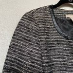 Banana Republic  Black Tweed Boxy Blazer Size 2 Photo 4