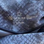 Aerie  Offline Real Me Snakeskin Crossover 7/8 Leggings Photo 4