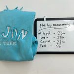 Pacific & Co Hoodie Sweatshirt Embroidered Ron Jon Grand Turk Womens Medium Blue Photo 10