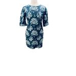 Gap Denim Short Floral Shirt Dresses Size Photo 1