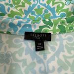 Talbots  Green Medallion Effortless Jersey Polo Sleeveless Dress Size 2X Photo 9