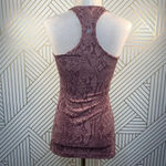 Lululemon  Cool Racerback Tank Top Desert‎ Snake Berry Multi Pink Red Size 4 Photo 6