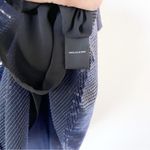 Lafayette 148 Asymmetric Sequin Silk Tunic Dress in Navy Blue Size 14 Photo 7