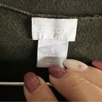 Chico's Chico’s Forest Green Long Line Open Front Side Slits Cardigans Photo 1